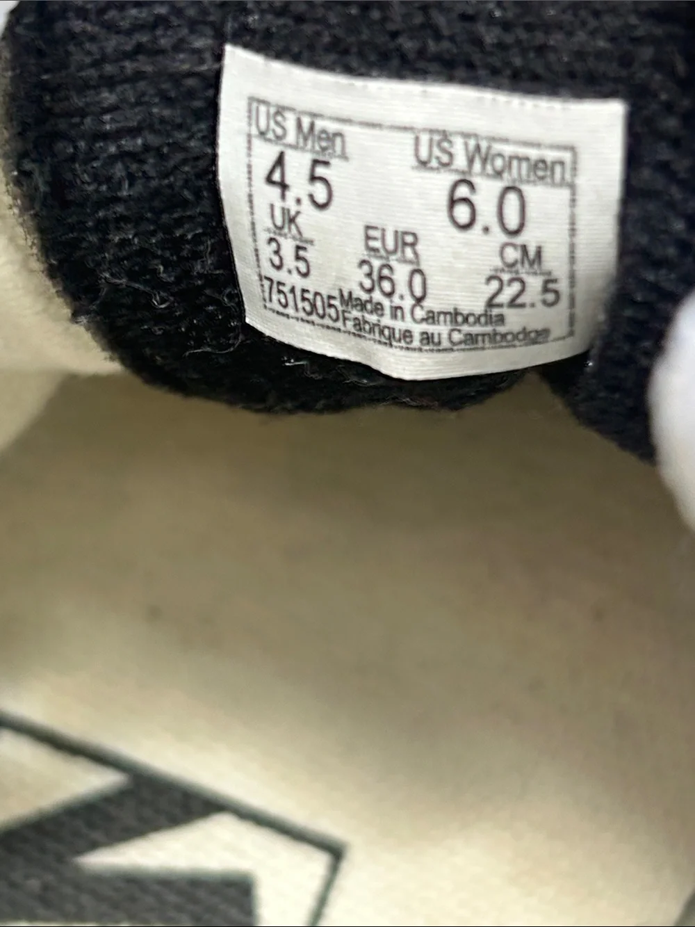 Vans Black and White Sk8-Hi Sneakers - Picture 5 of 5